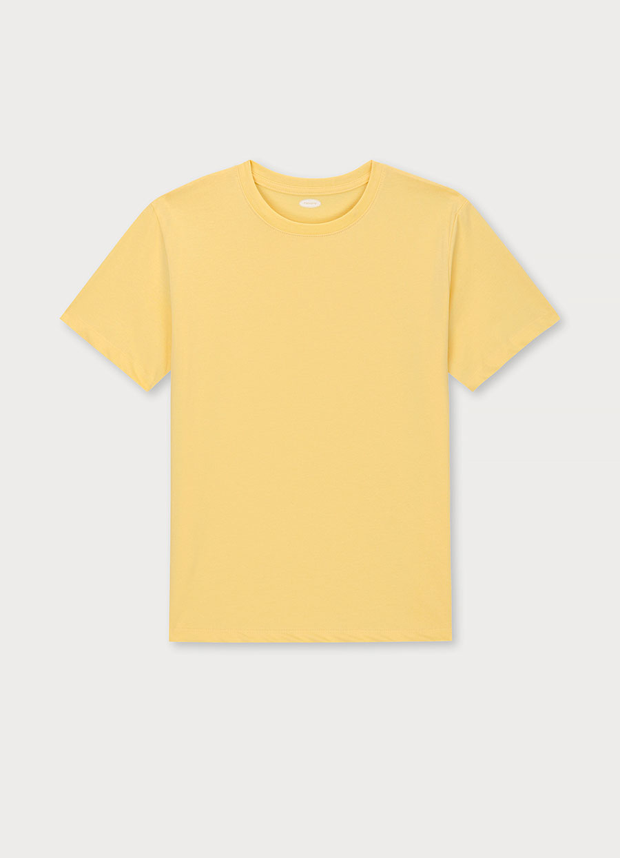 Organic Cotton T shirts (Yellow)