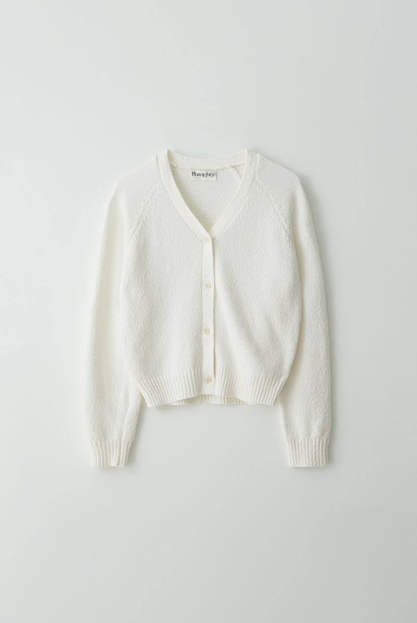 2rd/ Beria  Soft Cardigan (Pure White)