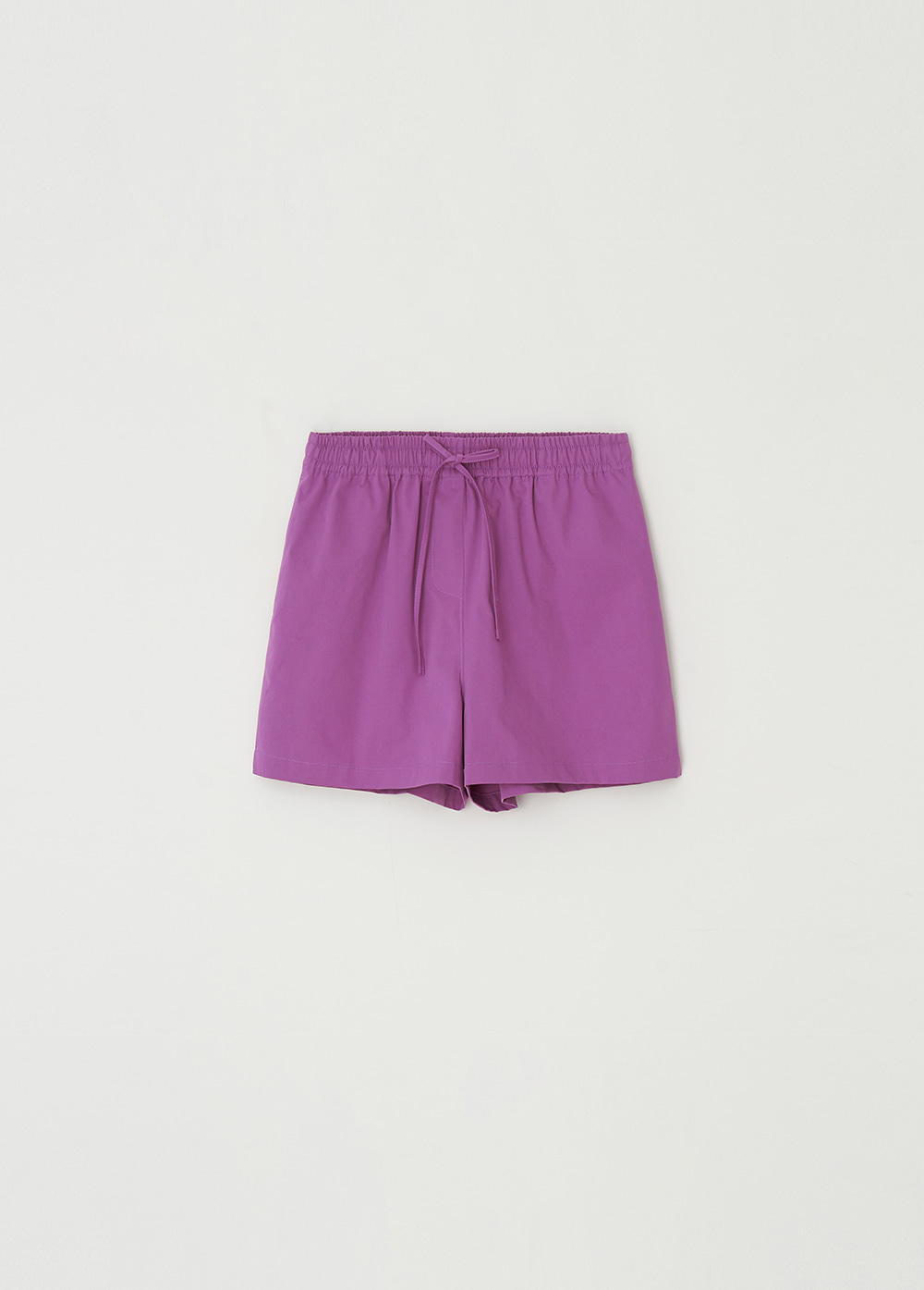 Relaxed String Shorts (Crimson)